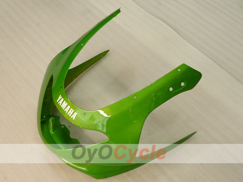 Kit de carénage à injection pour YZF600R 97-07 - Vert, blanc - Style d'origine #OYO87906423