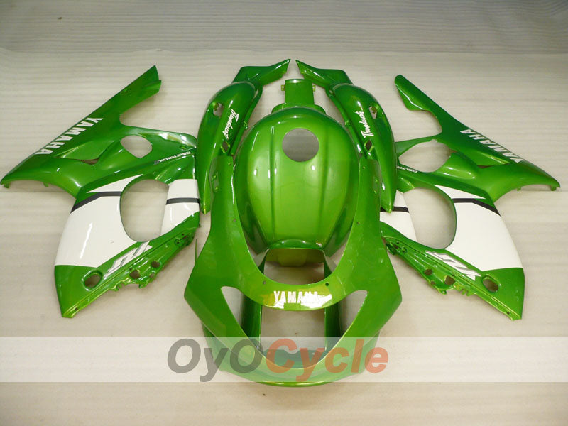 Kit de carénage à injection pour YZF600R 97-07 - Vert, blanc - Style d'origine #OYO87906423 Image secondaire du produit