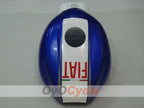 Kit de carénage à injection pour YZF600R 97-07 - Bleu, blanc - FIAT #OYO87906424
