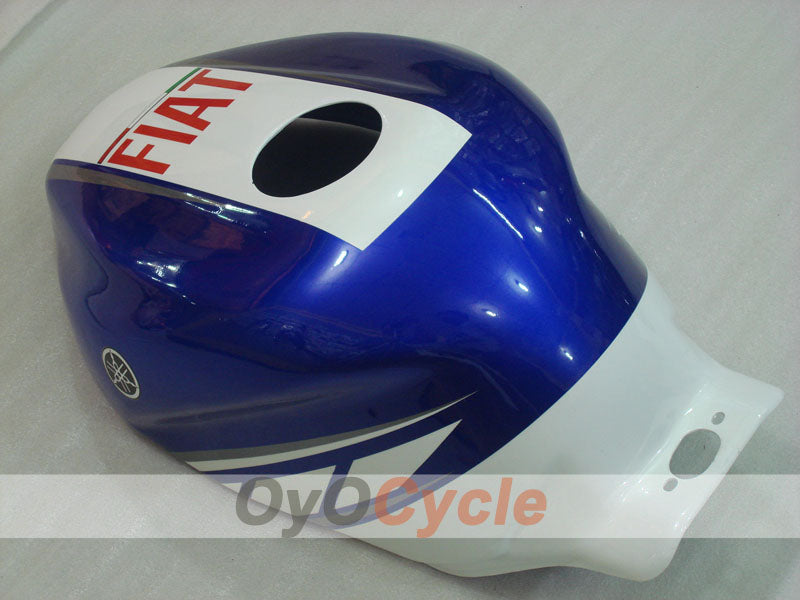 Kit de carénage à injection pour YZF600R 97-07 - Bleu, blanc - FIAT #OYO87906424