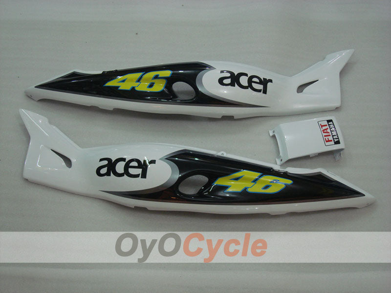Kit de carénage à injection pour YZF600R 97-07 - Bleu, blanc - FIAT #OYO87906424
