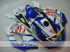 Kit de carénage à injection pour YZF600R 97-07 - Bleu, blanc - FIAT #OYO87906424