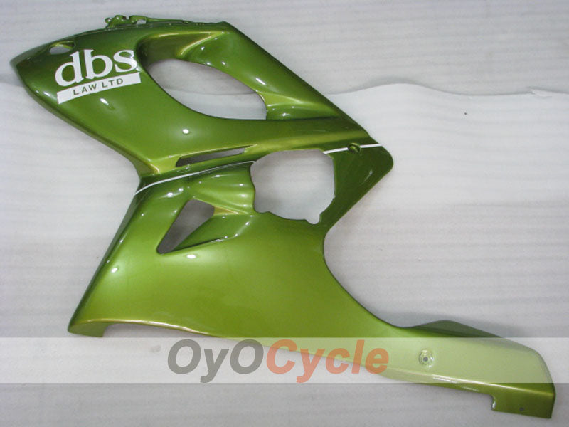 Kit de carénage à injection pour YZF600R 97-07 - Vert - DBS #OYO87906426