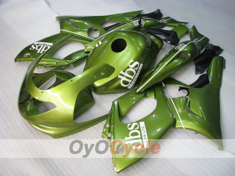 Kit de carénage à injection pour YZF600R 97-07 - Vert - DBS #OYO87906426