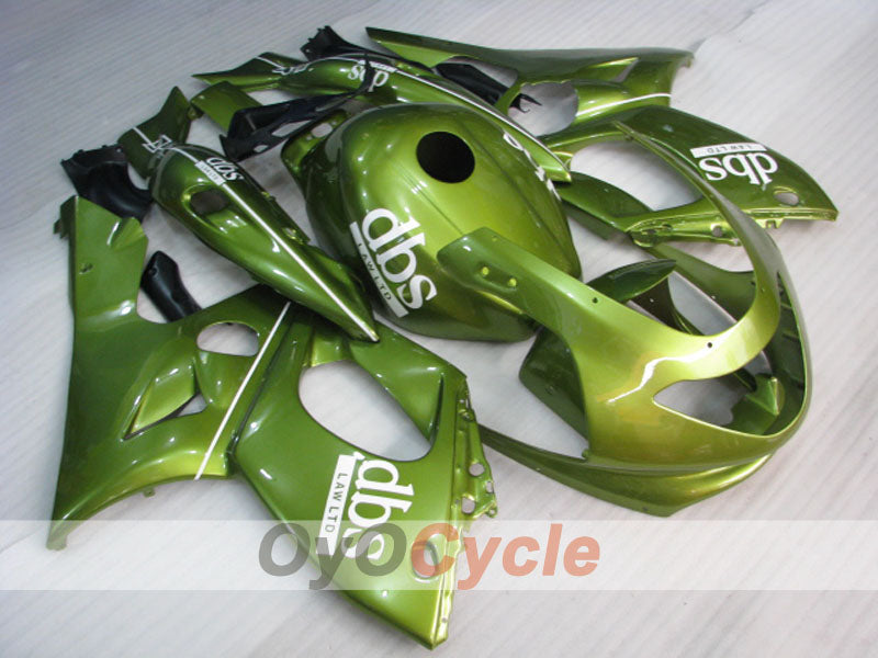Kit de carénage à injection pour YZF600R 97-07 - Vert - DBS #OYO87906426 Image secondaire du produit