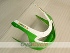 Kit de carénage à injection pour YZF600R 97-07 - Vert, blanc - FIAT #OYO87906427