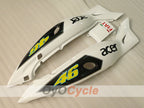 Kit de carénage à injection pour YZF600R 97-07 - Vert, blanc - FIAT #OYO87906427