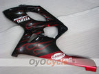 Kit de carénage à injection pour YZF600R 97-07 - Rouge, noir - Flamme #OYO87906428