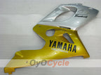 Kit de carénage à injection pour YZF600R 97-07 - Jaune, argent - Style d'origine #OYO87906429