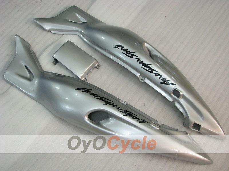 Kit de carénage à injection pour YZF600R 97-07 - Jaune, argent - Style d'origine #OYO87906429