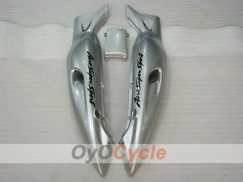 Kit de carénage à injection pour YZF600R 97-07 - Jaune, argent - Style d'origine #OYO87906429