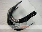 Kit de carénage à injection pour YZF600R 97-07 - Jaune, argent - Style d'origine #OYO87906429