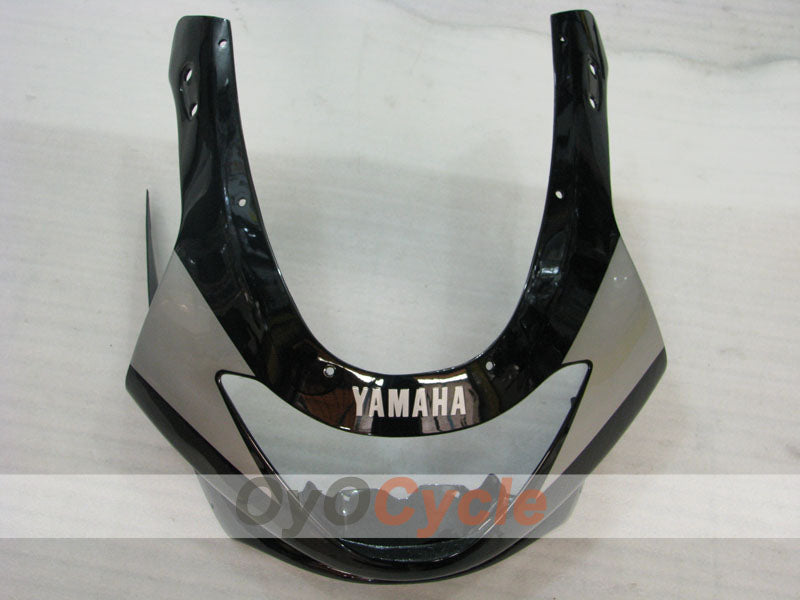 Kit de carénage à injection pour YZF600R 97-07 - Jaune, argent - Style d'origine #OYO87906429