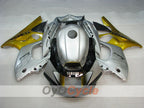 Kit de carénage à injection pour YZF600R 97-07 - Jaune, argent - Style d'origine #OYO87906429