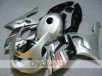Kit de carénage à injection pour YZF600R 97-07 - Noir, argent - Style d'origine #OYO87906430