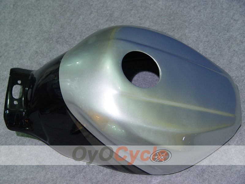 Kit de carénage à injection pour YZF600R 97-07 - Noir, argent - Style d'origine #OYO87906430