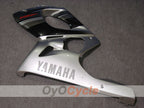 Kit de carénage à injection pour YZF600R 97-07 - Noir, argent - Style d'origine #OYO87906430