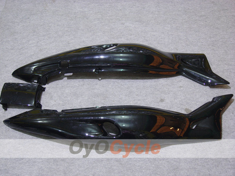 Kit de carénage à injection pour YZF600R 97-07 - Noir, argent - Style d'origine #OYO87906430