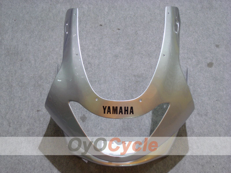 Kit de carénage à injection pour YZF600R 97-07 - Noir, argent - Style d'origine #OYO87906430