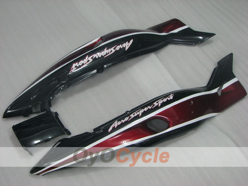 Kit de carénages à injection pour YZF600R 97-07 - couleur rouge vin, noir - style d’origine #OYO87906431