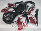 Kit de carénages à injection pour YZF600R 97-07 - couleur rouge vin, noir - style d’origine #OYO87906431