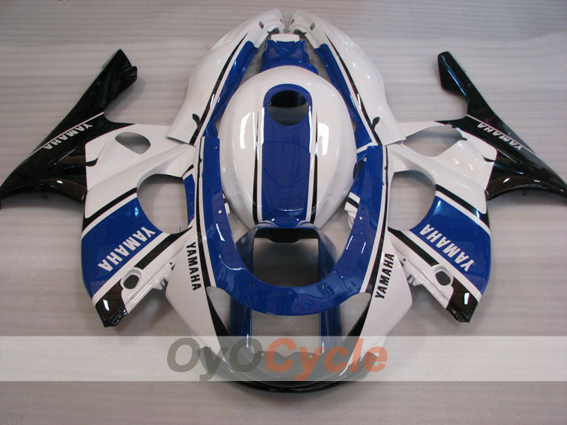 Kit de carénages à injection pour YZF600R 97-07 - bleu, blanc - style d’origine #OYO87906432