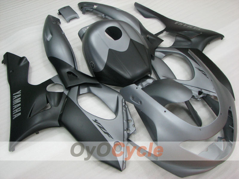 Kit de carénages à injection pour YZF600R 97-07 - noir, gris - style d’origine #OYO87906433