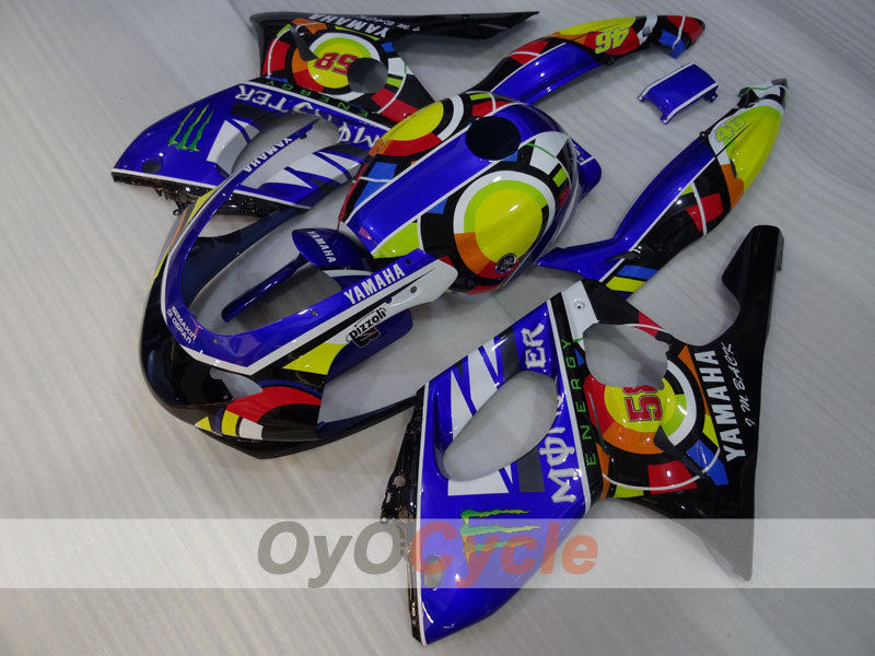 Kit de carénages à injection pour YZF600R 97-07 - comme sur la photo - Monster #OYO87906434 Image secondaire du produit