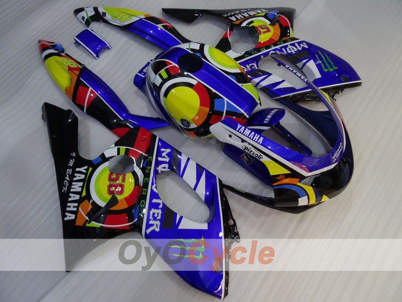 Kit de carénages à injection pour YZF600R 97-07 - comme sur la photo - Monster #OYO87906434