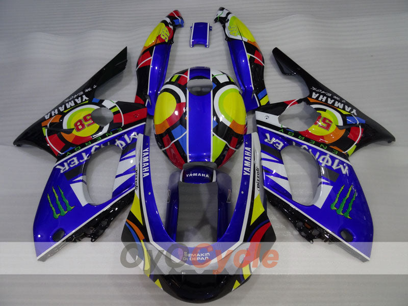 Kit de carénages à injection pour YZF600R 97-07 - comme sur la photo - Monster #OYO87906434