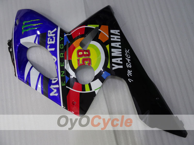 Kit de carénages à injection pour YZF600R 97-07 - comme sur la photo - Monster #OYO87906434