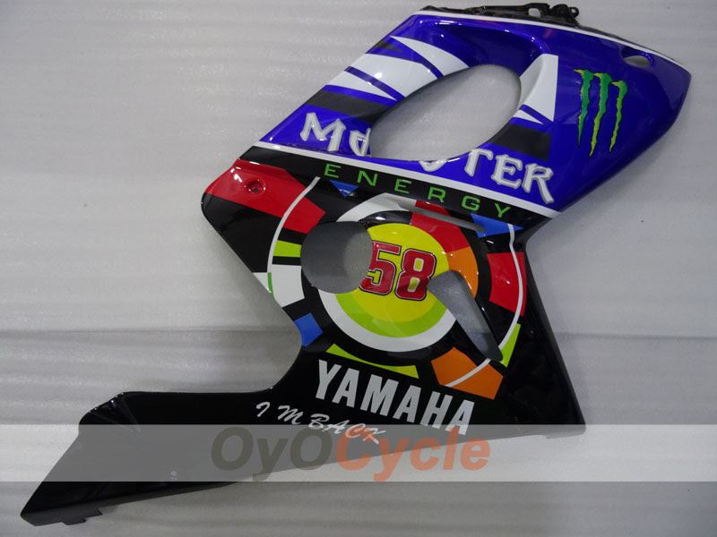 Kit de carénages à injection pour YZF600R 97-07 - comme sur la photo - Monster #OYO87906434