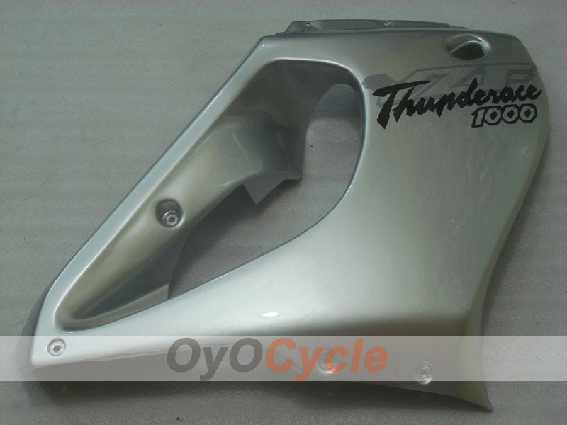 Kit de carénages pour YZF1000R 97-07 - noir, argent - style d’origine #OYO87906435