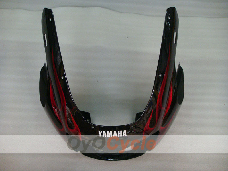 Kit de carénages pour YZF1000R 97-07 - rouge, noir - flamme #OYO87906436