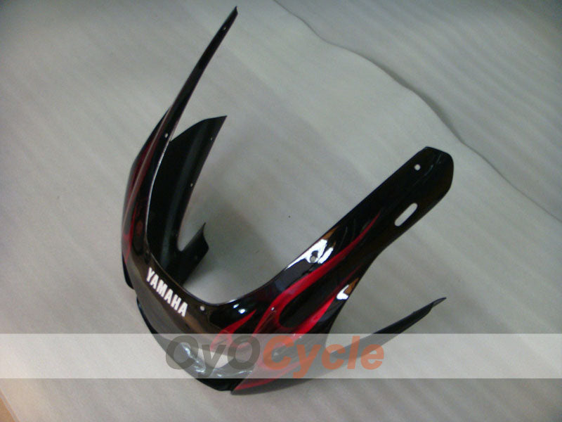 Kit de carénages pour YZF1000R 97-07 - rouge, noir - flamme #OYO87906436