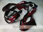 Kit de carénages pour YZF1000R 97-07 - rouge, noir - flamme #OYO87906436