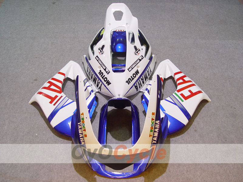 Kit de carénages pour YZF1000R 97-07 - bleu, blanc - FIAT #OYO87906437