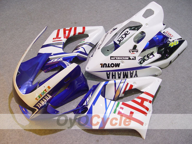 Kit de carénages pour YZF1000R 97-07 - bleu, blanc - FIAT #OYO87906437 Image principale du produit