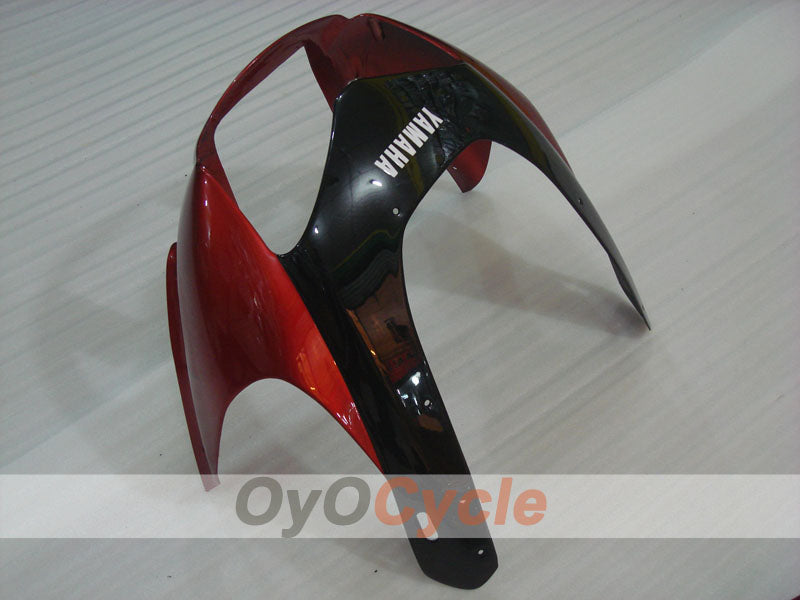 Kit de carénages pour YZF1000R 97-07 - couleur rouge vin, blanc - style d’origine #OYO87906438