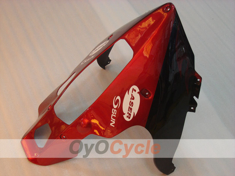 Kit de carénages pour YZF1000R 97-07 - rouge, noir - flamme #OYO87906440