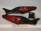 Kit de carénages pour YZF1000R 97-07 - rouge, noir - flamme #OYO87906440