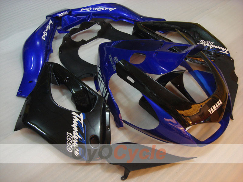 Kit de carénages pour YZF1000R 97-07 - bleu, noir - style d’origine #OYO87906441
