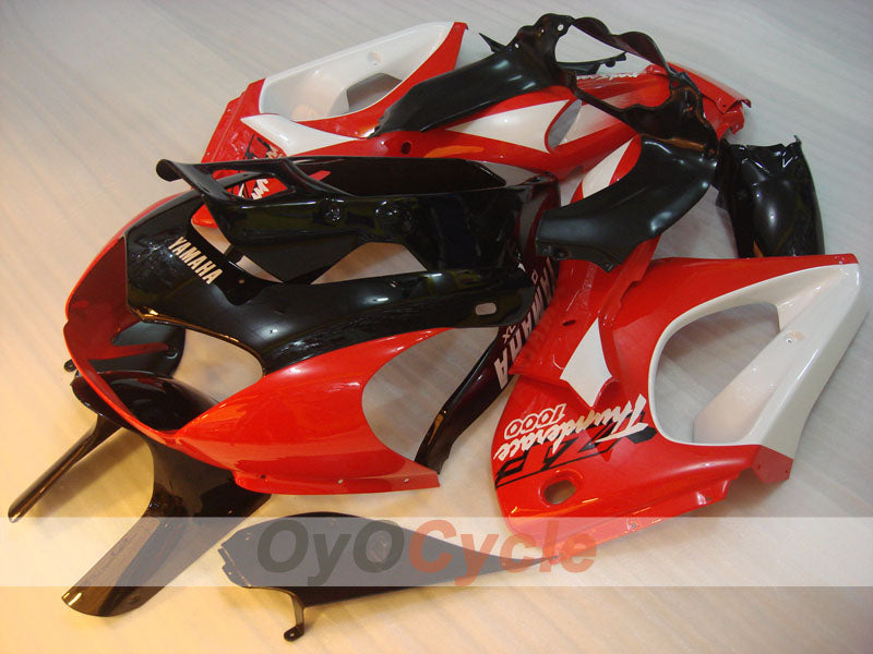Kit de carénages pour YZF1000R 97-07 - Rouge, noir - Style d'origine #OYO87906447