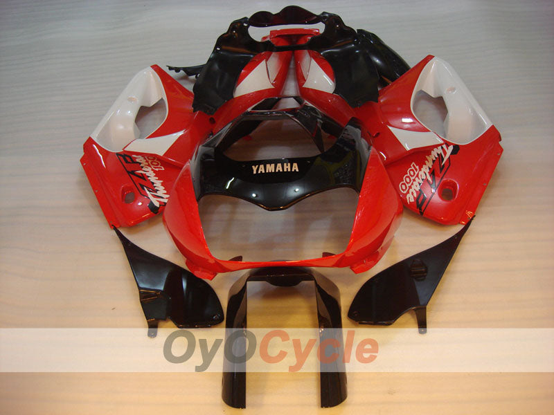 Kit de carénages pour YZF1000R 97-07 - Rouge, noir - Style d'origine #OYO87906447 Image secondaire du produit
