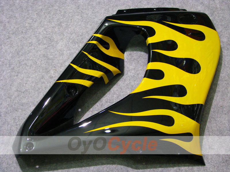 Kit de carénages pour YZF1000R 97-07 - Jaune, noir - Personnalisable #OYO87906448