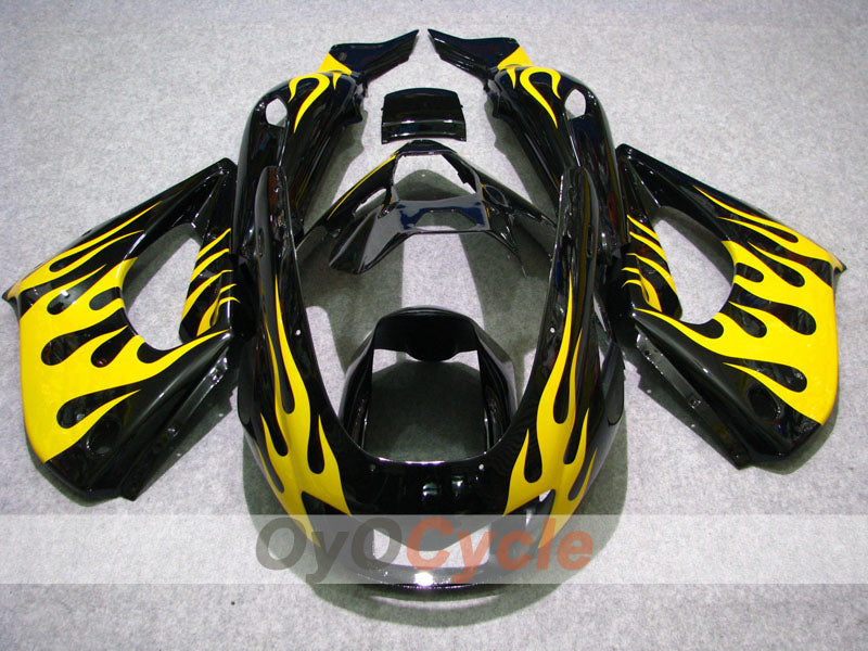 Kit de carénages pour YZF1000R 97-07 - Jaune, noir - Personnalisable #OYO87906448