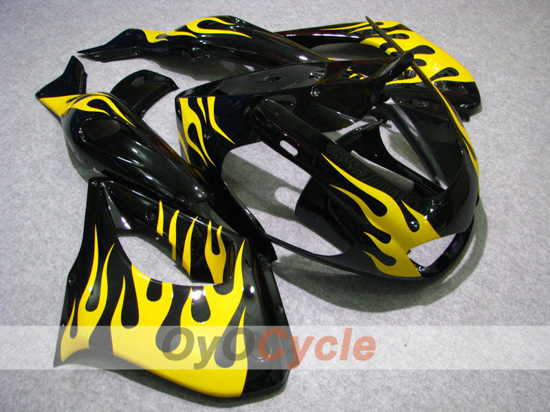 Kit de carénages pour YZF1000R 97-07 - Jaune, noir - Personnalisable #OYO87906448