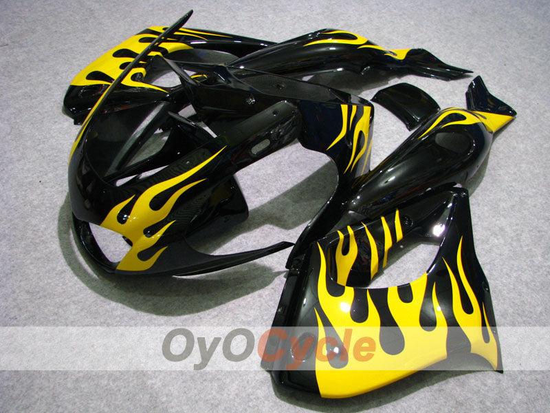 Kit de carénages pour YZF1000R 97-07 - Jaune, noir - Personnalisable #OYO87906448