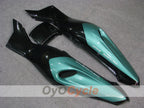 Kit de carénages pour YZF1000R 97-07 - Cyan, noir - Flamme #OYO87906449