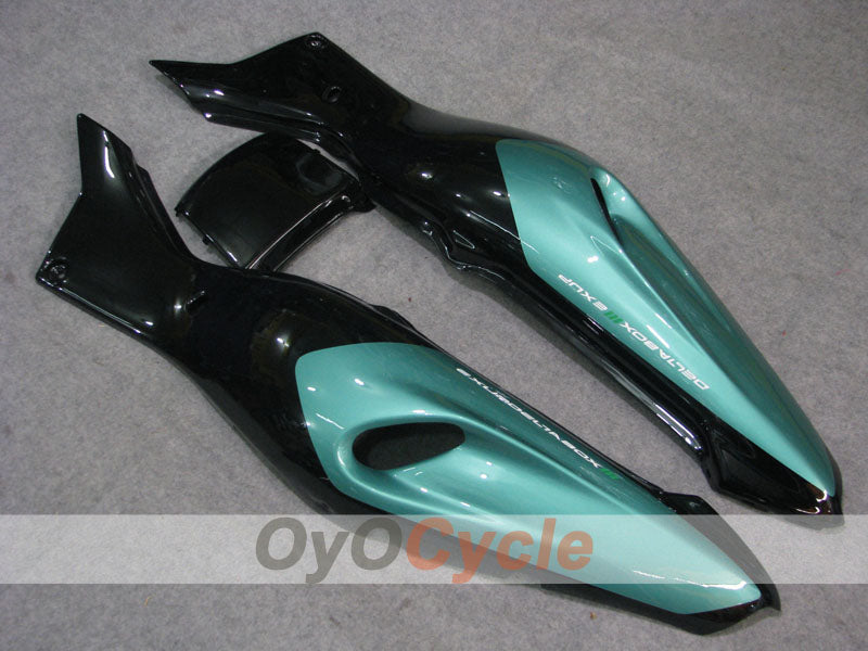 Kit de carénages pour YZF1000R 97-07 - Cyan, noir - Flamme #OYO87906449